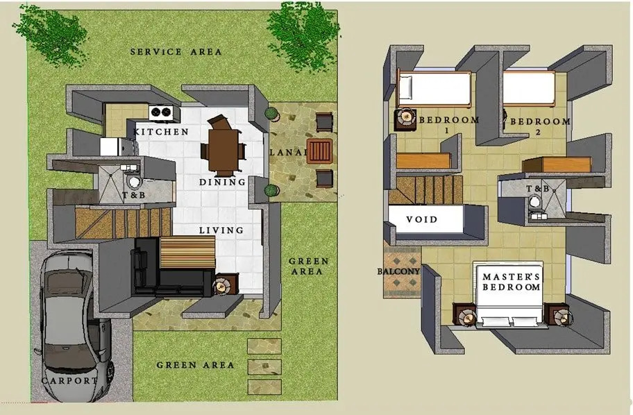 Model 3 - Floor Plan A